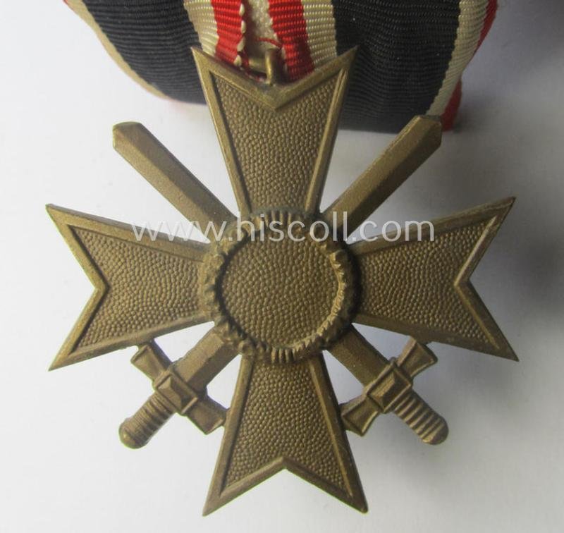 '1957-pattern 'Einzelspange': 'Kriegsverdienstkreuz II. Klasse mit Schwn.' — image 4