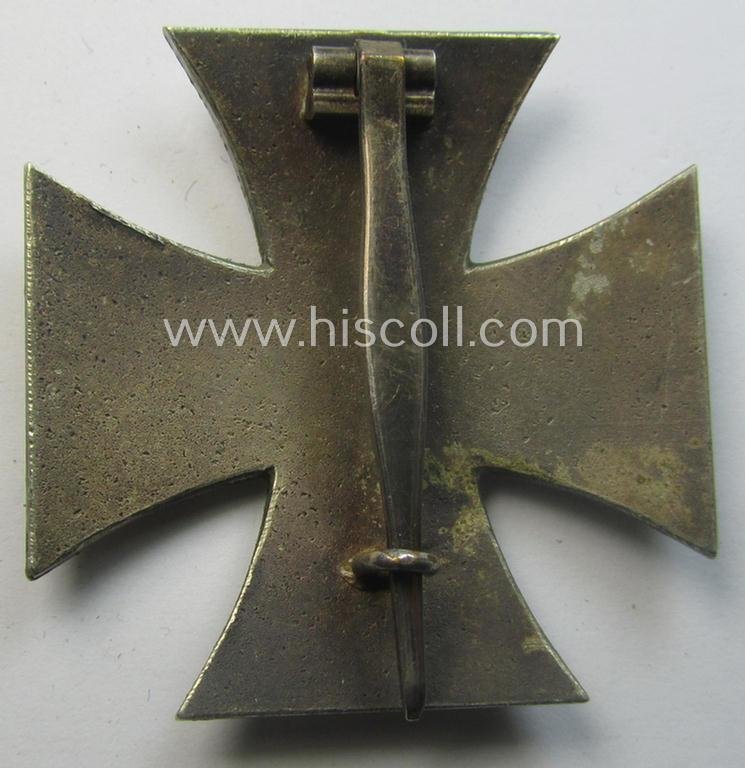 WWI-period, Iron Cross 1st class (or: 'Eisernes Kreuz 1. Klasse') being a nicely preserved- (albeit typical non-maker-marked!) example (that was presumably produced in the late thirthies) — image 3
