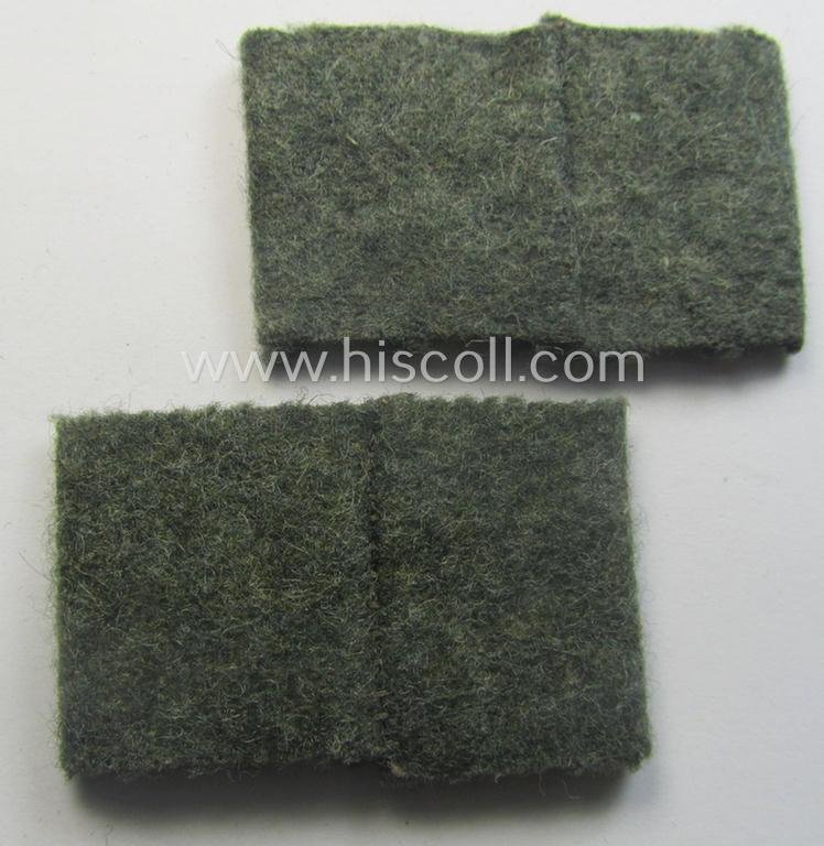 Pair of WH (Heeres) 'Panzer o. Panzerjäger'-related, 'Schulterstück-Überschuben': 'Soldat des Panzerabwehr-Abtlgs. 33' — image 2