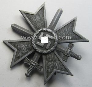 'Kriegsverdienstkreuz 1. Klasse mit Schwertern' being a non-maker-marked specimen by …