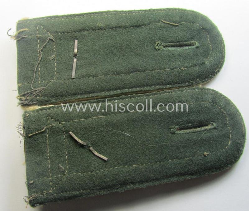 Pair of truly early-period- (ie. I deem 'Reichswehr'-era), WH (Heeres) 'cyphered' NCO-type shoulderstraps: 'Feldwebel des Inf.-Rgts. 11' — image 3