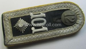 Single, WH (Heeres) NCO-type (ie. 'M40'-pattern- and 'rounded-styled') neatly 'cyphered' …