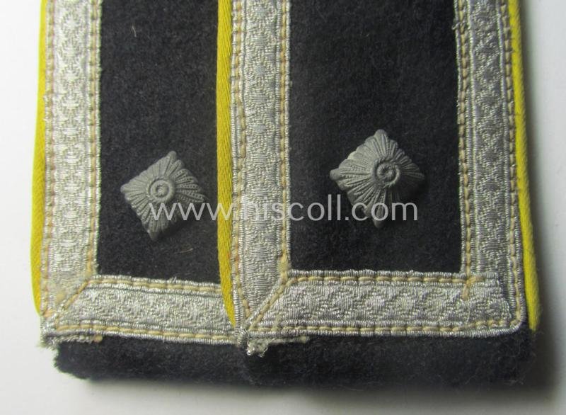 Waffen-SS NCO-type shoulderstraps: 'SS-Oberscharführer' who served within the: 'Waffen-SS Nachrichten-Trpn.' — image 2