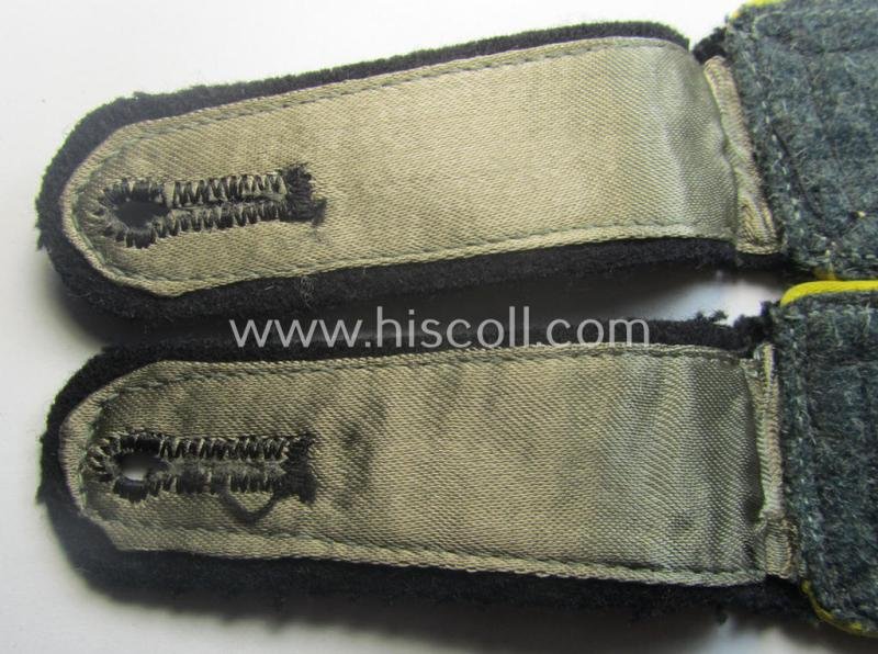 Waffen-SS NCO-type shoulderstraps: 'SS-Oberscharführer' who served within the: 'Waffen-SS Nachrichten-Trpn.' — image 5