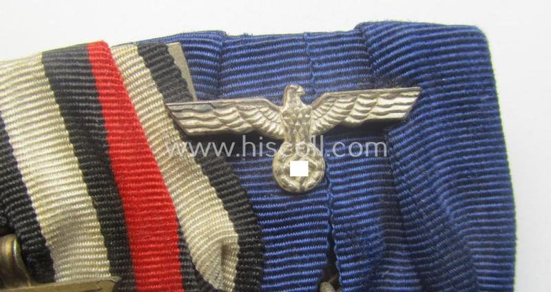 Interesting, 'Orden- o. Doppelspange' depicting a: 'Kriegsteilnehmerkreuz ohne Schwn.') and a: 'WH KM o. Heeres Dienstauszeichnung für 4 Jahre t.D.' — image 3