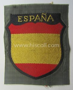 'BeVo'-type armshield entitled: 'España' (being a 'virtually mint- ie. unissued' …