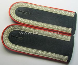 Pair of WH (Heeres) early-war-period- (ie. 'M40'-pattern) NCO-type shoulderstraps as …