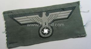 WH (Heeres) early-war-period- and/or greyish-coloured breast-eagle of the: 'M40'-pattern as …