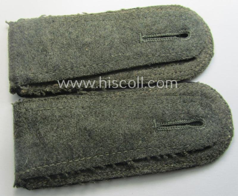 Pair of WH (Heeres) NCO-type shoulderstraps: 'Stabsfeldwebel o. Spiess einer Pionier-Abtlgs.' — image 3