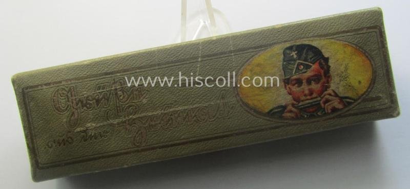 TR-era- (ie. 'Deutsche Wehrmacht'-) related harmonica entitled: 'Grüsse aus der Heimat' that came stored in its original and/or carton-based box ie. etui — image 3