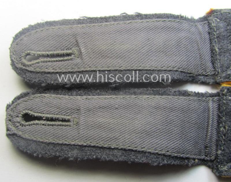 Pair of WH (Luftwaffe) NCO-type shoulderstraps: 'Feldwebel der Flg. o. FJ-Trpn.' — image 5