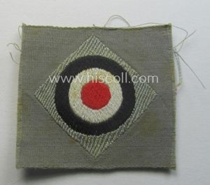 Early- (ie. pre-war-) type, WH (Heeres): 'Kokarde für Schiffchenmütze'