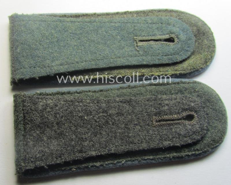 Truly used - albeit slightly mis-matched - pair of WH (Heeres) so-called: 'M40 o. M43'-pattern, EM-type shoulderstraps: 'Soldat der Nachschub-Trpn.' — image 3