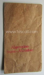 WH (Heeres- ie. Waffen-SS), typical 'Zellstoff'-based (albeit non-maker-marked!) medal-pouch as …