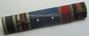 6-pieced, WWI- (ie. WWII and/or TR-) period ribbon-bar (ie. 'Feld- …