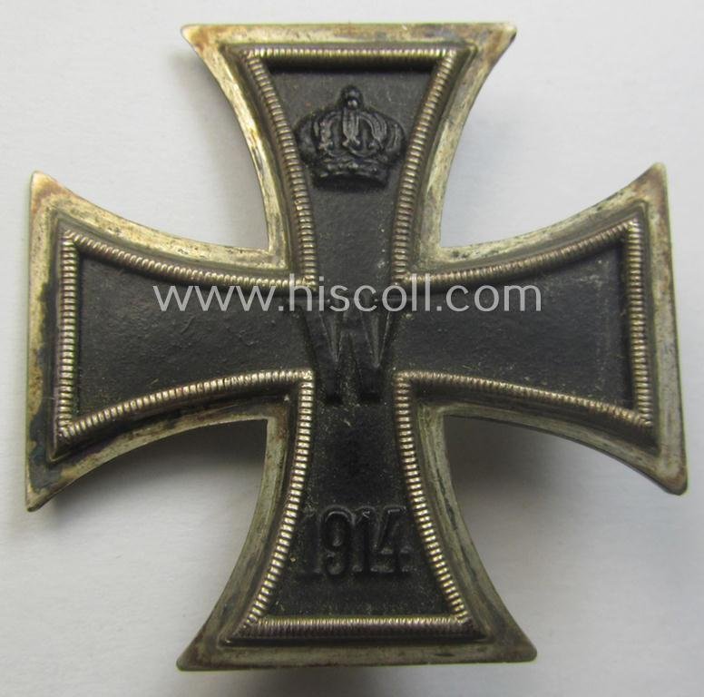 WWI-period 'Eisernes Kreuz 1. Klasse' being a (typical) non-converse-shaped example showing the makers'-designation: 'K.A.G.' — image 2