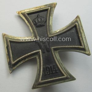 WWI-period 'Eisernes Kreuz 1. Klasse' being a (typical) non-converse-shaped example …