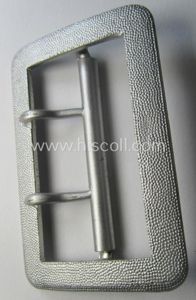 Interesting, WH (Heeres-, Luftwaffe ie. Waffen-SS etc.) bright-silver-coloured WH-officers'-type-belt-buckle (ie. …