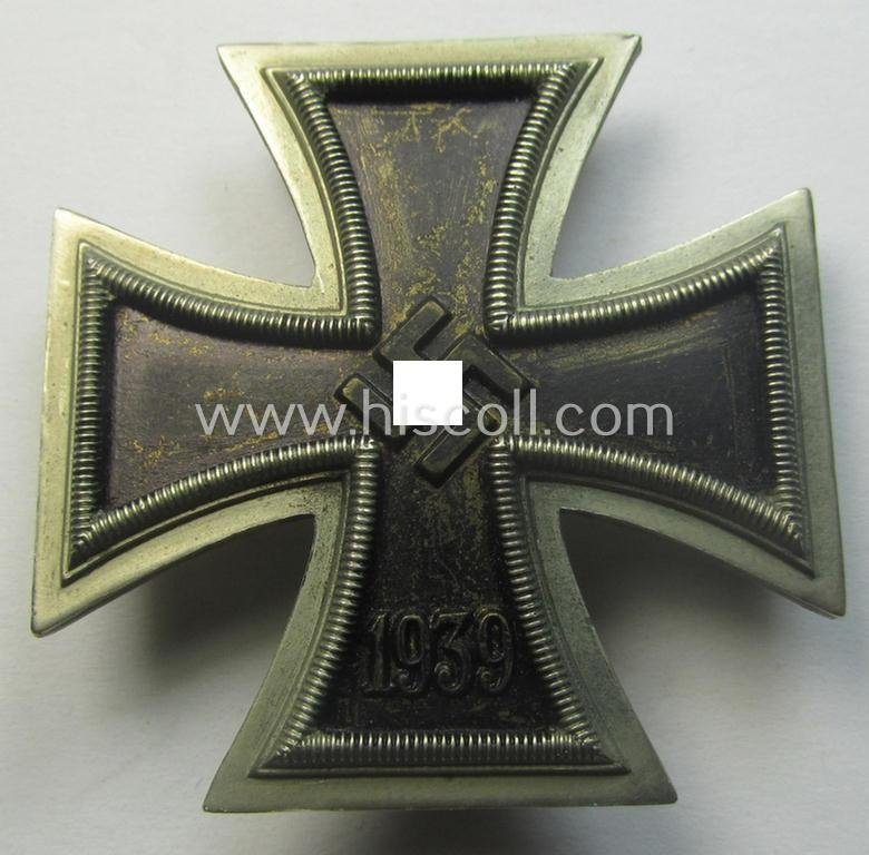 Very unusual - and dual maker-marked! - 'Eisernes Kreuz 1. Klasse' (ie. Iron Cross 1st Class) being a maker- (ie. '26'- and/or 'L/18'-) marked example as was produced by the company: 'B.H. Mayer's Kunstprägeanstalt' — image 2