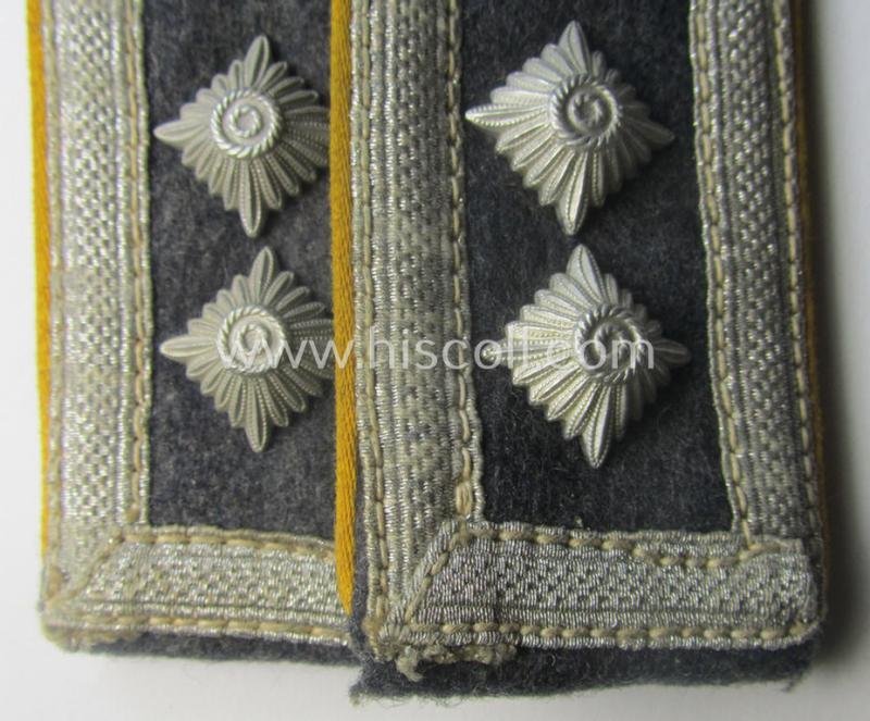 Pair of WH (Luftwaffe) NCO-type shoulderstraps: 'Oberfeldwebel der Flg. o. FJ-Trpn.' — image 2