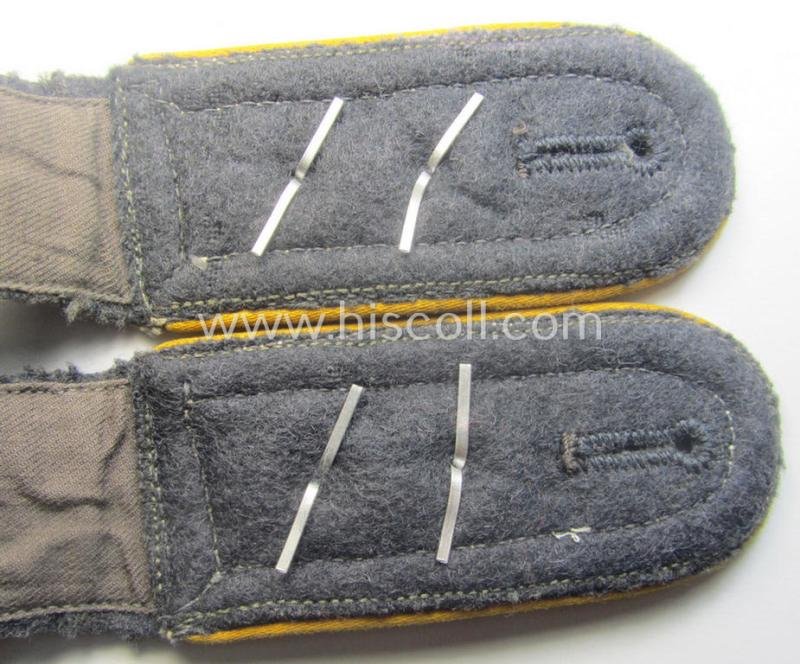 Pair of WH (Luftwaffe) NCO-type shoulderstraps: 'Oberfeldwebel der Flg. o. FJ-Trpn.' — image 4