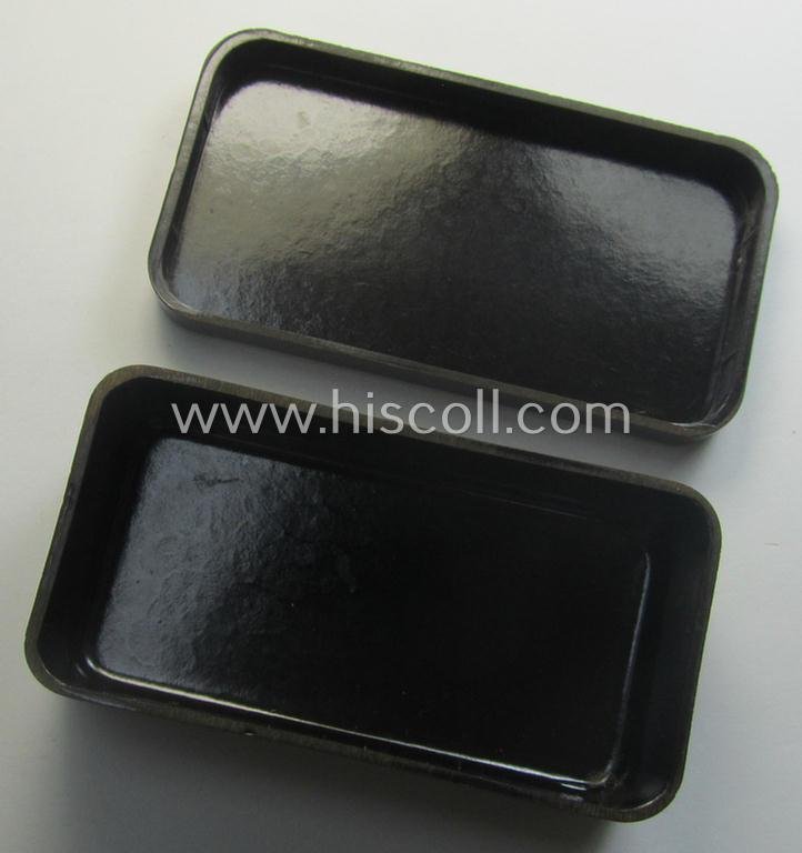 'Standard-issue'-type WH 'Seifebuchse' (ie. soap-container) being an undamaged example as executed in brownish-red-coloured 'Bakelite' — image 5