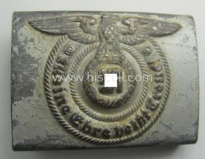 Waffen-SS, EM- (ie. NCO-) type belt-buckle (being a typical, unmarked …