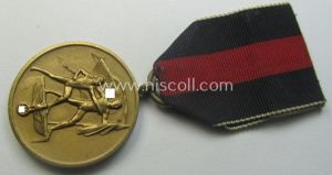 WH Czech-occupation- (ie. 'Anschluss'-) medal: '1. Oktober 1938' being a …
