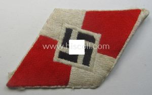'Standard-issued'-pattern, 'Hitlerjugend'- ie. 'Bund Deutsche Mädel (HJ/BDM) so-called: 'Ärmelraute' as …