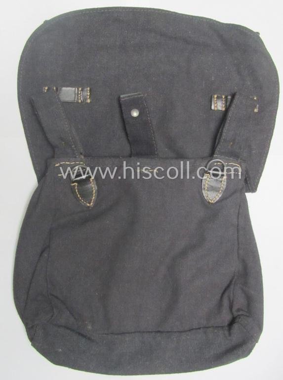 Mid- ie. later-war-period, so-called: 'M31'-type, WH (Luftwaffe) 'Brotbeutel' being a non-maker-marked example that comes in a 'virtually mint- ie. unissued' condition — image 4