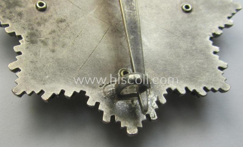 Stunning, neatly maker- (ie. '20'-marked-) example of WH (Heeres, LW etc.) 'Deutsches Kreuz im Gold' (or DKiG) being a (regular- ie. 'light-weight') piece that was produced by the: 'C.F. Zimmermann'-company — image 5