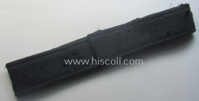 Relic - but nevertheless scarcely found! - example of a WH (LW) cuff-title ie. armband (ie. 'Ärmelstreifen') entitled: 'General Göring' (being an EM- (ie. NCO-) pattern example that comes in a truly worn and/or clearly tunic-removed, condition — image 3