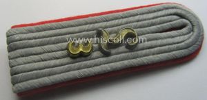 Single, WH (Heeres) neatly 'cyphered', officers'-type shoulderboard as was piped …