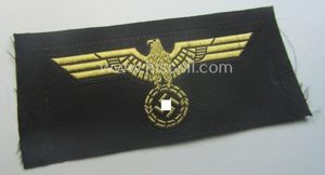 Scarcely found, RB- ('Reichsbahn'-) related, 'BeVo-'woven arm-eagle as was specifically …