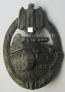 Superb - and hardly used- nor worn! - 'Panzerkampfabzeichen in …