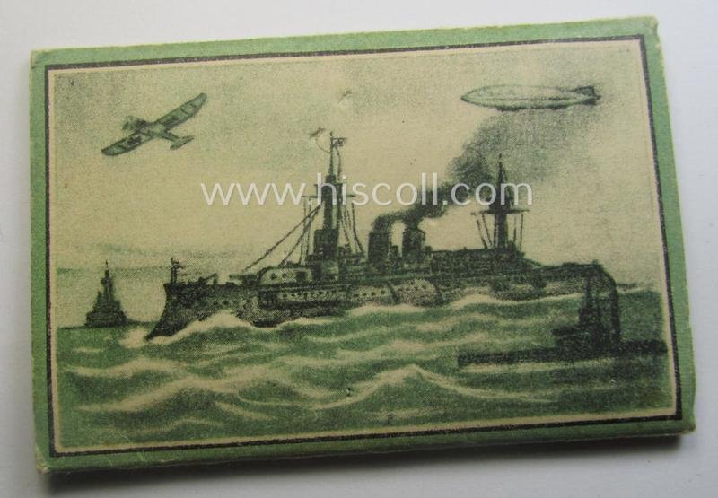 Fully complete, WH (Heeres ie. LW etc.) 'souvenir-related' cover showing the text: 'Nadel-Mappe - Deutschlands Stolz' holding a full set of (minty) needles and/or safety-pins — image 2