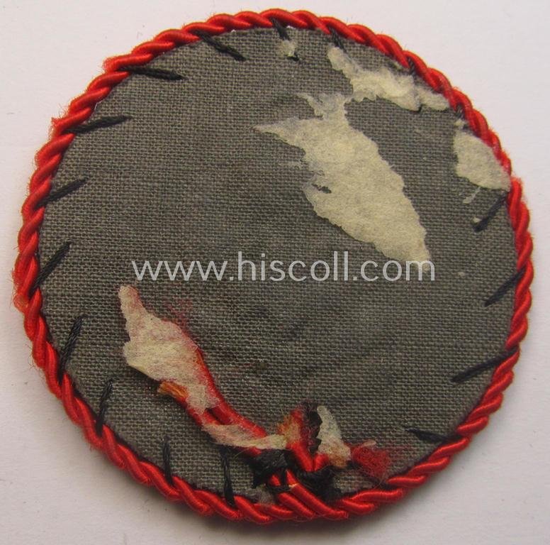 Marine-HJ (ie. 'Marine-Hitlerjugend') arm-badge aka: 'Ärmelabzeichen Reichsseefunkprüfung C' (or naval-HJ, radio-proficiency badge of the 'C'-grade) — image 2