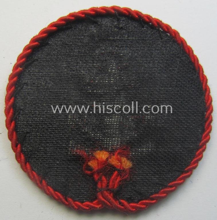 Marine-HJ (ie. 'Marine-Hitlerjugend') arm-badge aka: 'Ärmelabzeichen Reichsseefunkprüfung A' (or naval-HJ, radio-proficiency badge of the 'A'-grade) — image 2