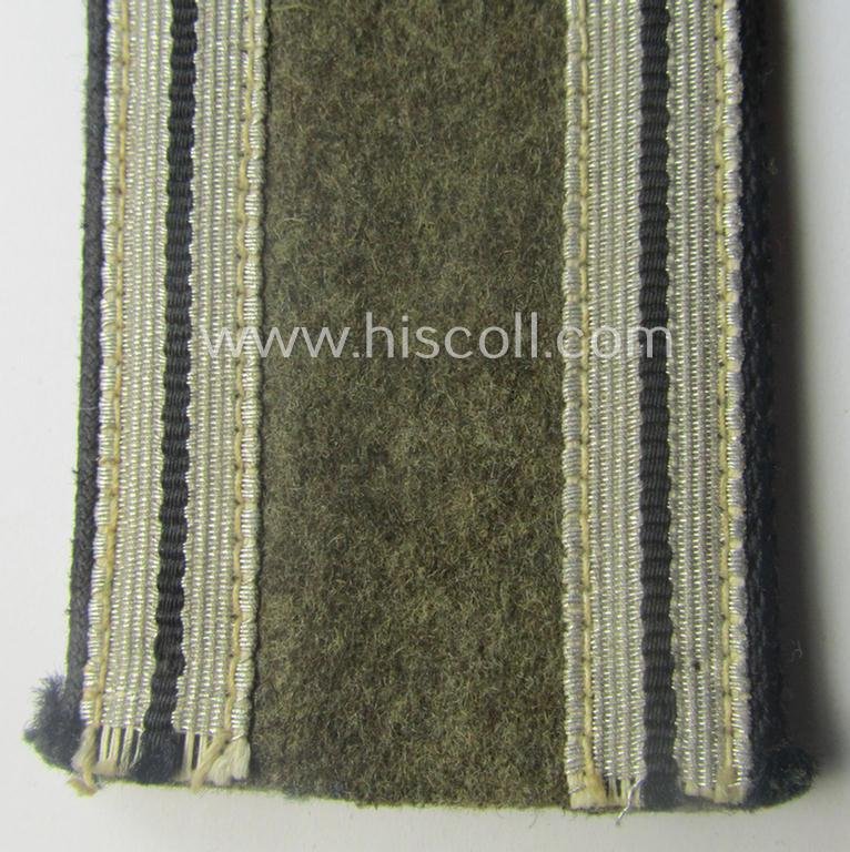 Single, RAD (ie. 'Reichsarbeitsdienst') NCO-type shoulderstrap (being of the 2nd pattern as used in the period between 1936-41) as was intended for an: 'RAD-Truppführer' (comparable with an: 'Uffz.'-rank) — image 2