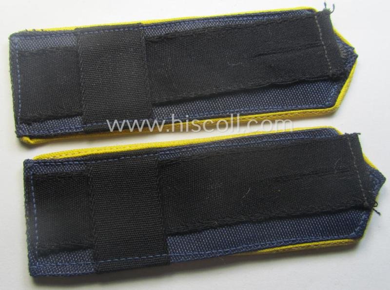 Pair of 'Marine HJ'- (ie. 'naval Hitlerjugend'-) shoulderstraps as intended for usage by a: 'Hitlerjunge' who was attached to the: 'Bann 663' ('Bann 663' = Litzmannstadt / Wartheland in the 'Gebiet Ost Wartheland') — image 3