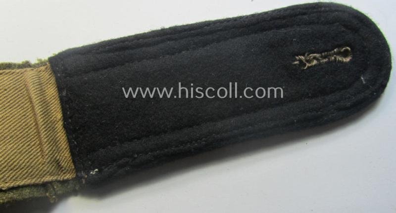 Single, RAD (ie. 'Reichsarbeitsdienst') NCO-type shoulderstrap (being of the 2nd pattern as used in the period between 1936-41) as was intended for an: 'RAD-Truppführer der Verwaltungsdienst' (comparable with an: 'Uffz.'-rank) — image 4