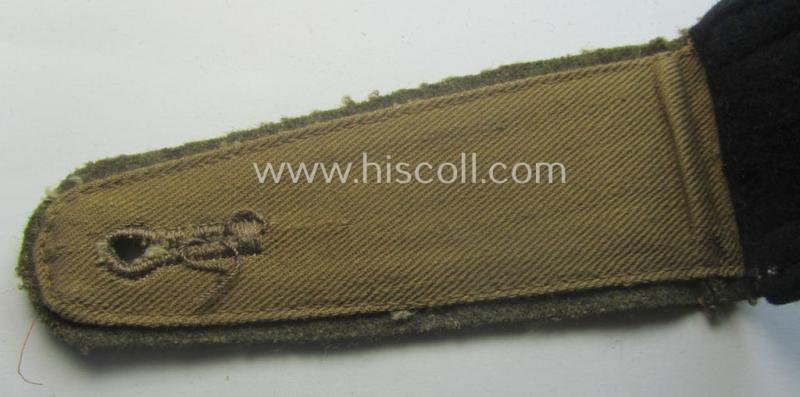 Single, RAD (ie. 'Reichsarbeitsdienst') NCO-type shoulderstrap (being of the 2nd pattern as used in the period between 1936-41) as was intended for an: 'RAD-Truppführer der Verwaltungsdienst' (comparable with an: 'Uffz.'-rank) — image 5