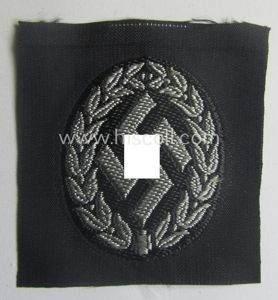 EM- (ie. NCO-) type, so-called: 'Schutzmannschaften' (or: 'Schuma') cap-badge as …