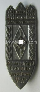 HJ (ie.'Hitlerjugend') related 'tinnie' ie. 'Veranstaltungsabzeichen': 'Aufmarsch der HJ - …