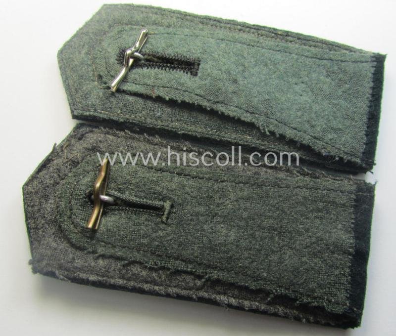Pair of WH (Heeres), 'cyphered', so-called: 'M36'-pattern and/or pointed-styled (ie. generic-styled!) NCO-type shoulderstraps: 'Feldwebel des Panzerjäger-Abtlgs. 8' — image 3