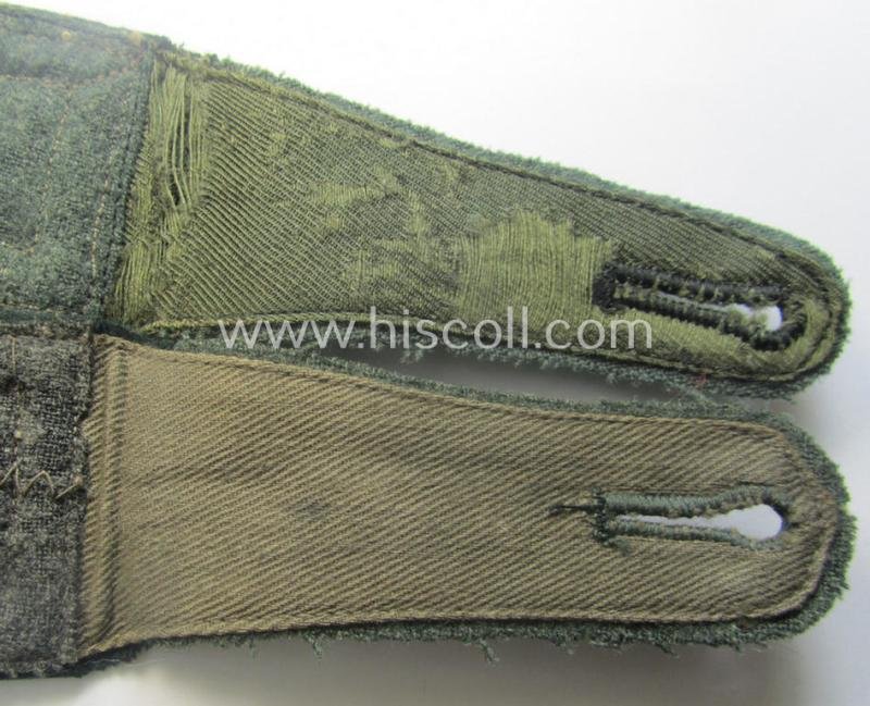Pair of WH (Heeres), 'cyphered', so-called: 'M36'-pattern and/or pointed-styled (ie. generic-styled!) NCO-type shoulderstraps: 'Feldwebel des Panzerjäger-Abtlgs. 8' — image 5