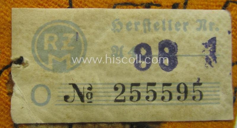 Single, SA (ie. 'Sturmabteilungen') collar-patch (ie. 'Kragenspiegel'): 'SA-Mitglied' serving within the: 'SA-Standarte R5/246' ('SA-Gruppe Elbe o. Neckar') — image 3