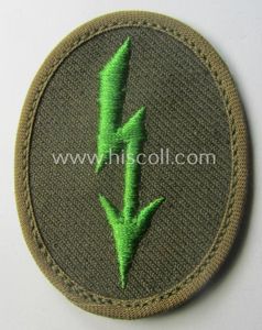 WH (Heeres) 'tropical-styled', trade- and/or special-career insignia (or: 'Signal Blitz') …