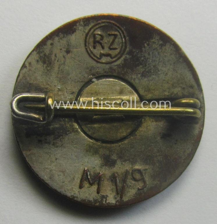 'N.S.D.A.P. - Parteiabzeichen' showing the makers'-designation: 'RzM' and/or: 'M1/9' — image 2