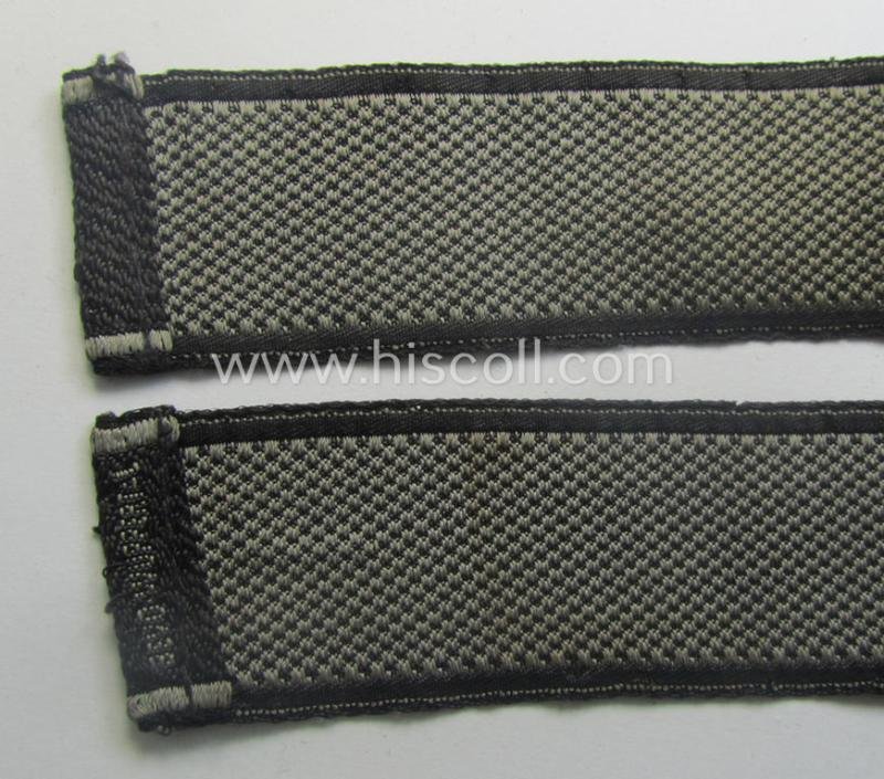 Minimally used and/or worn, Waffen-SS cuff-title (ie. 'Ärmelstreifen') as executed in neat 'BeVo'-weave pattern as intended for a member serving within the: 'SS-Geb.Jäger-Regiment 12' - 'Michael Gaißmair' — image 6